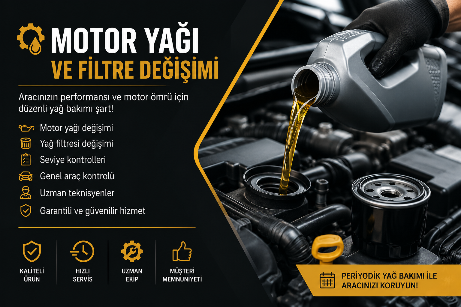 Periyodik Bakım ve Yağ Değişimi 