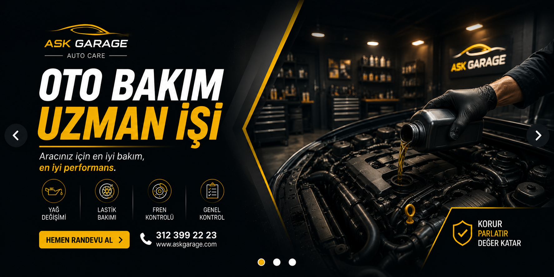 Profesyonel Oto Bakım Hizmeti